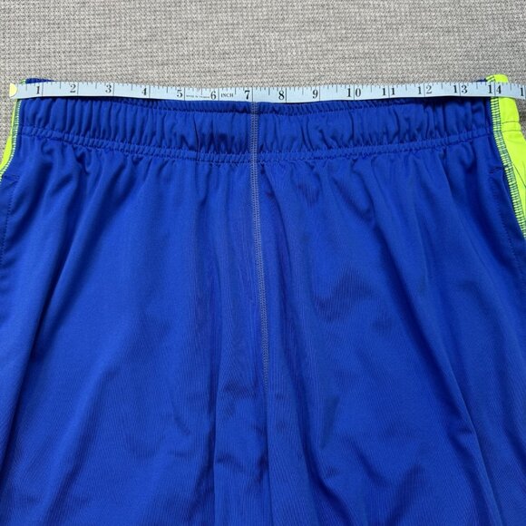 Nike Dri Fit Mens Blue Basketball Shorts Elastic Waist Inner Drawstring Size M - Picture 9 of 13